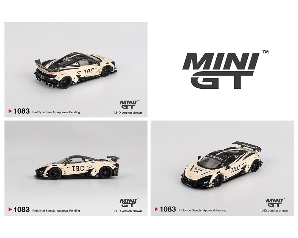 ミニカー MINIGT McLaren720SLBWK&theboringpullback 1/64 Mini GT McLaren 720S LB☆Works The Boring Concept Car Model