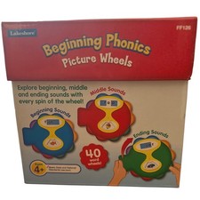 Lakeshore Beginning Phonics Picture Wheels Educational Reading Set 40ct Complete