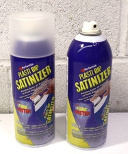 2 Performix Plasti Dip Satinizer with Fade Buster Rubber Spray Clear Satin 11oz