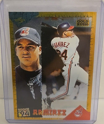 1994 Score Rookie & Traded - Manny Ramirez #RT72 Gold Rush