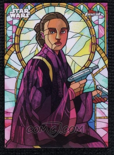 Padme Amidala #CIV-7 Star Wars 2025 Topps Smugglers Outpost Civilized Age Art card