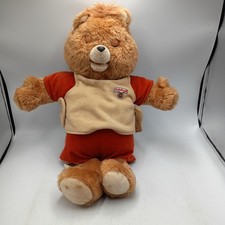 Vintage 1985 Teddy Ruxpin Talking Bear Plush ...