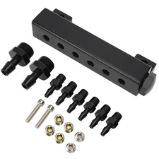 Vacuum Manifold Kit Accessories Turbo Wastegate Boost Block Intake Manifold