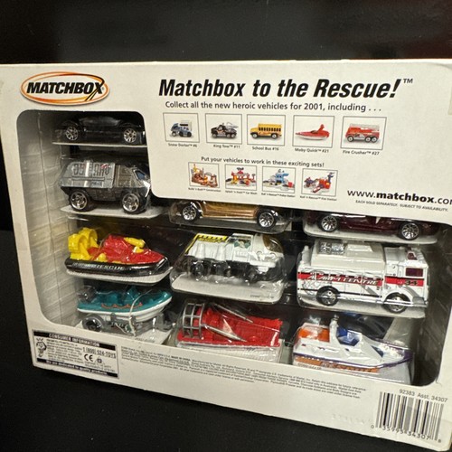 Rare Matchbox Mattel Wheels 10 Pack Gift Collector Set Waves & Raves - Picture 14 of 14