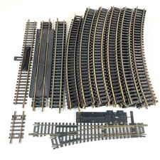 Various Brands HO Scale Lot of 64 pcs Brass Track Curve Straight VG to Excellent