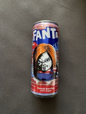 Fanta Chucky - Forest Berries Zero Sugar - Halloween 2025 Limited Edition FULL
