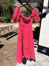 Women's Pink Maxi Dress Size Small