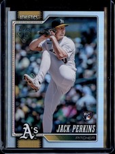 2026 Topps #206 Jack Perkins Rainbow Foil