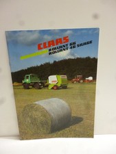 CLAAS Erntemaschinen Orig.Prospekt ROLLANT 66/ ROLLANT 46 SILAGE 16 Seiten
