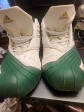 Adidas T-Mac 1 SVSM White Green 23 FW3663 Size 10.5 LeBron James 100% Authentic