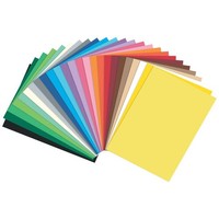 Folia 614/50 99 Folia Fotokarton, Din A4, 300 G/Qm, 25 Farben Sortiert