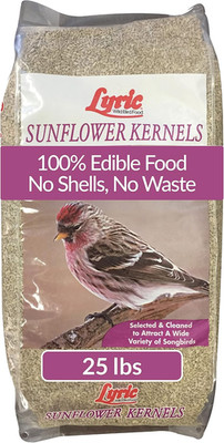 Sunflower Kernels Wild Bird Seed for outside Feeders, No Waste Bird Food, Attrac