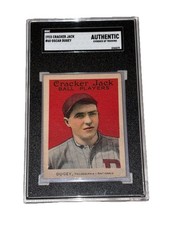 1915 Cracker Jack #60 Oscar Dugey SGC Authentic Philadelphia Phillies