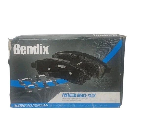 Juego de pastillas de freno de disco cerámicas traseras premium Bendix SBC1596 Dodge Grand Caravan Foto 4 de 4