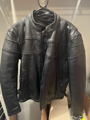 Hudson Leather motorcycle Jacket
