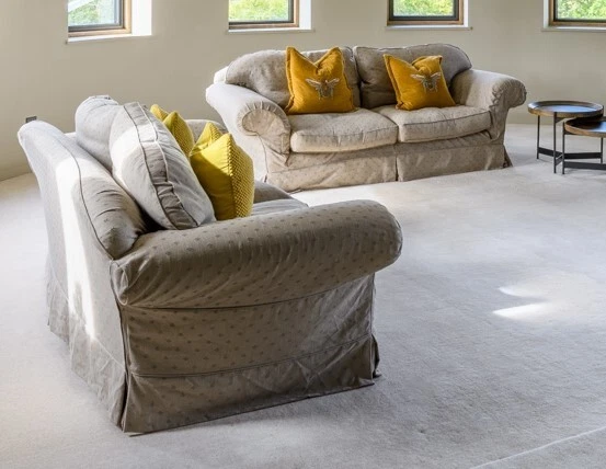 2 Multi York Classic Sofas for sale. For Upholstery Project or with Covers