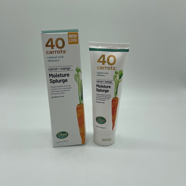 40 carrots retinol rich skin care moisture splurge
