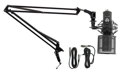Rockville RCM PRO Gaming Twitch Microphone Streaming Recording PC Game Mic+Boom