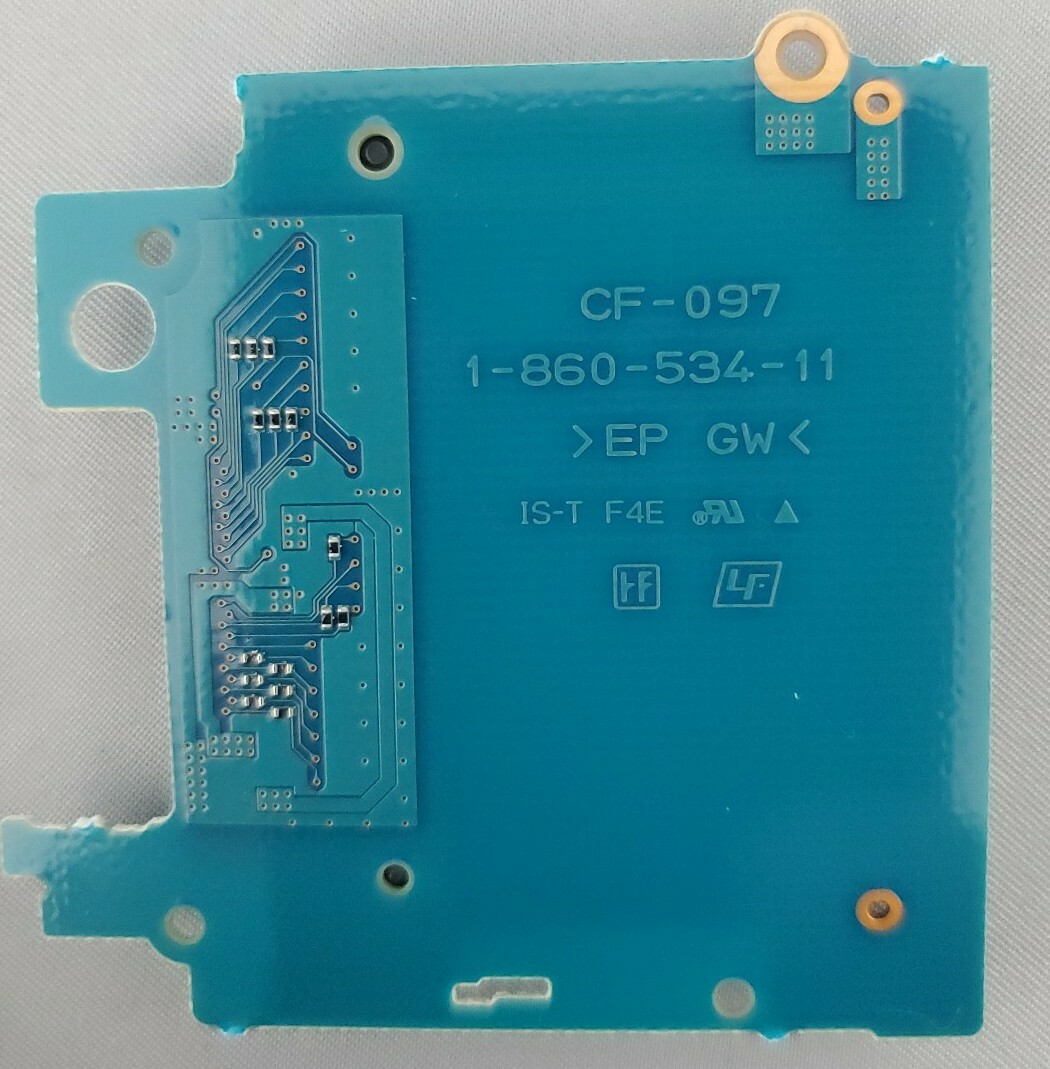 CARTE C. MONTÉE SONY PWB, CF 097 A 7078 879 A POUR DSC F828   eBay