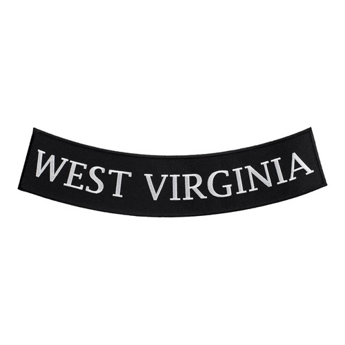 West Virginia State Bottom Rocker Patch, U.S. 50 States Patches | eBay