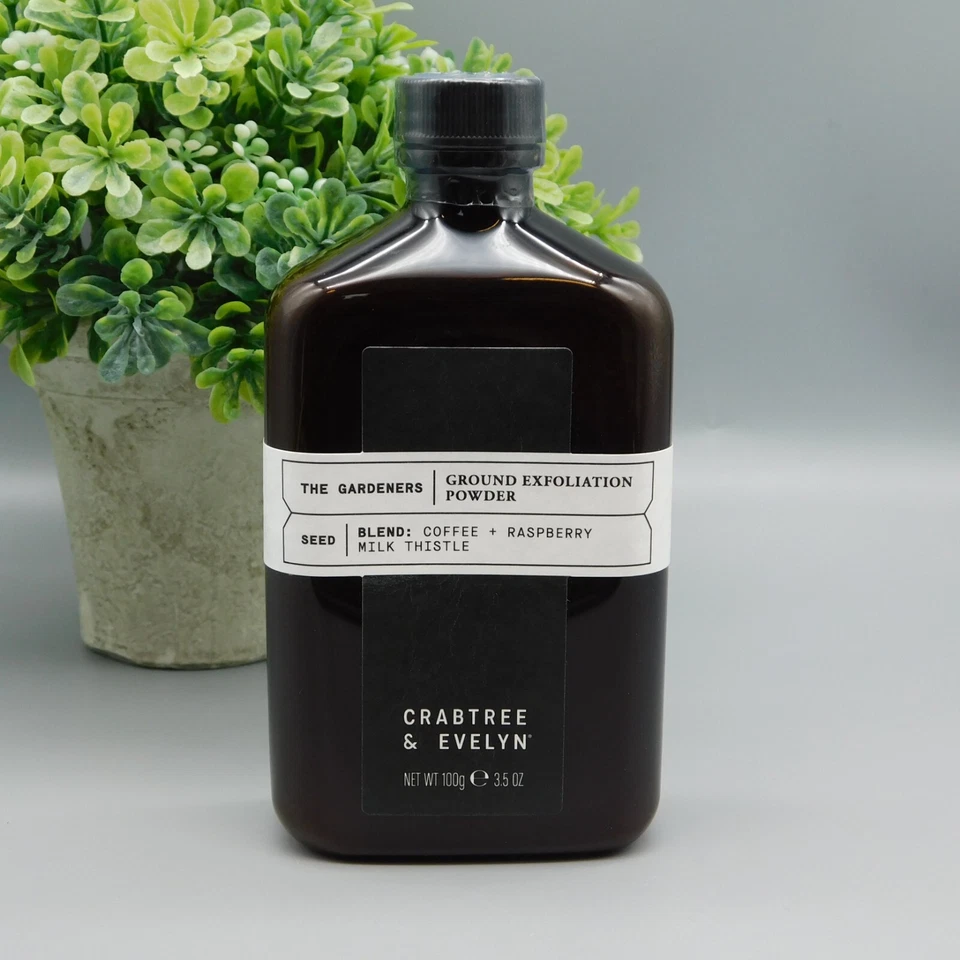 Polvo exfoliante cultivado Crabtree & Evelyn The Gardeners 3,5 oz nuevo sellado Foto 3 de 4