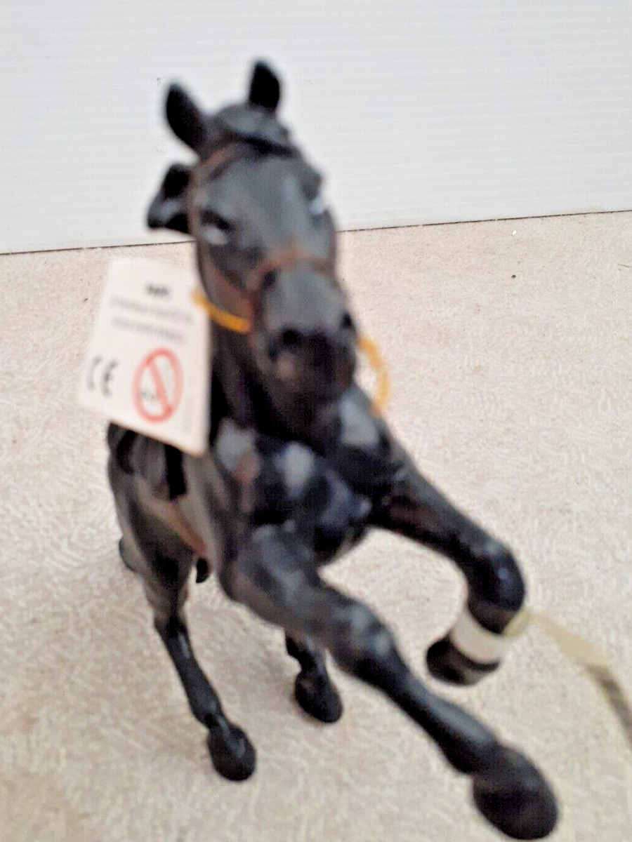 Figurines Papo Zorro Et Son Cheval Tornado - Réf. 30252 & 30253, Année 2000, Très Bon état