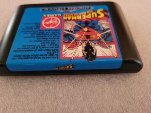 Superman The Man of Steel - Sega Mega Drive - OVP - CIB - PAL - Komplett - Bild 7 von 10