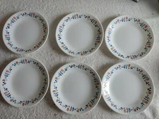 Corelle 6.75" Flowers set of 6 BRAND NEW Bread and Butter Plates.
