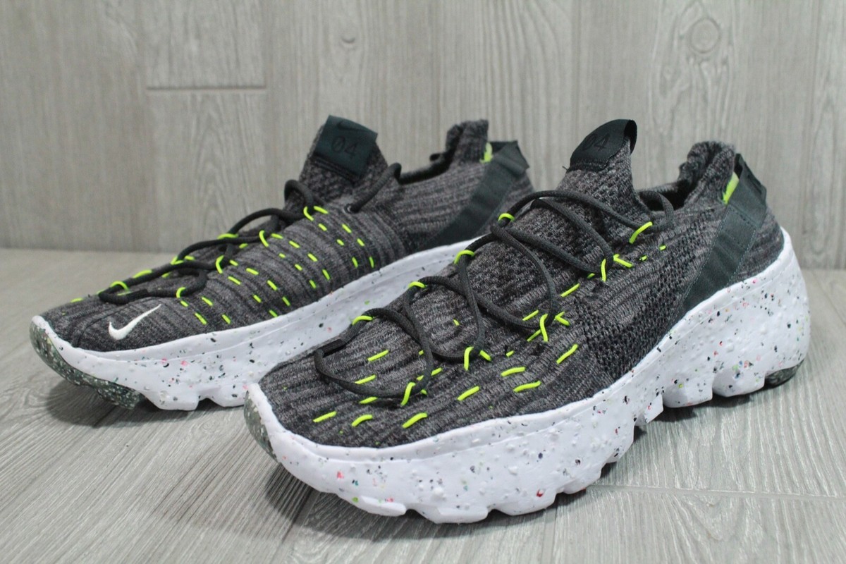 New Nike Space Hippie 04 Black Grey Volt White CZ6398-010 Mens