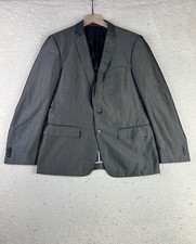 John Varvatos Blazer Mens 40R Gray 2 Button Suit Jacket Sport Coat