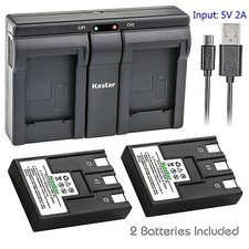 NB-3L Battery  USB Dual Charger for Canon Digital IXUS II, IXUS IIs, IXUS 700
