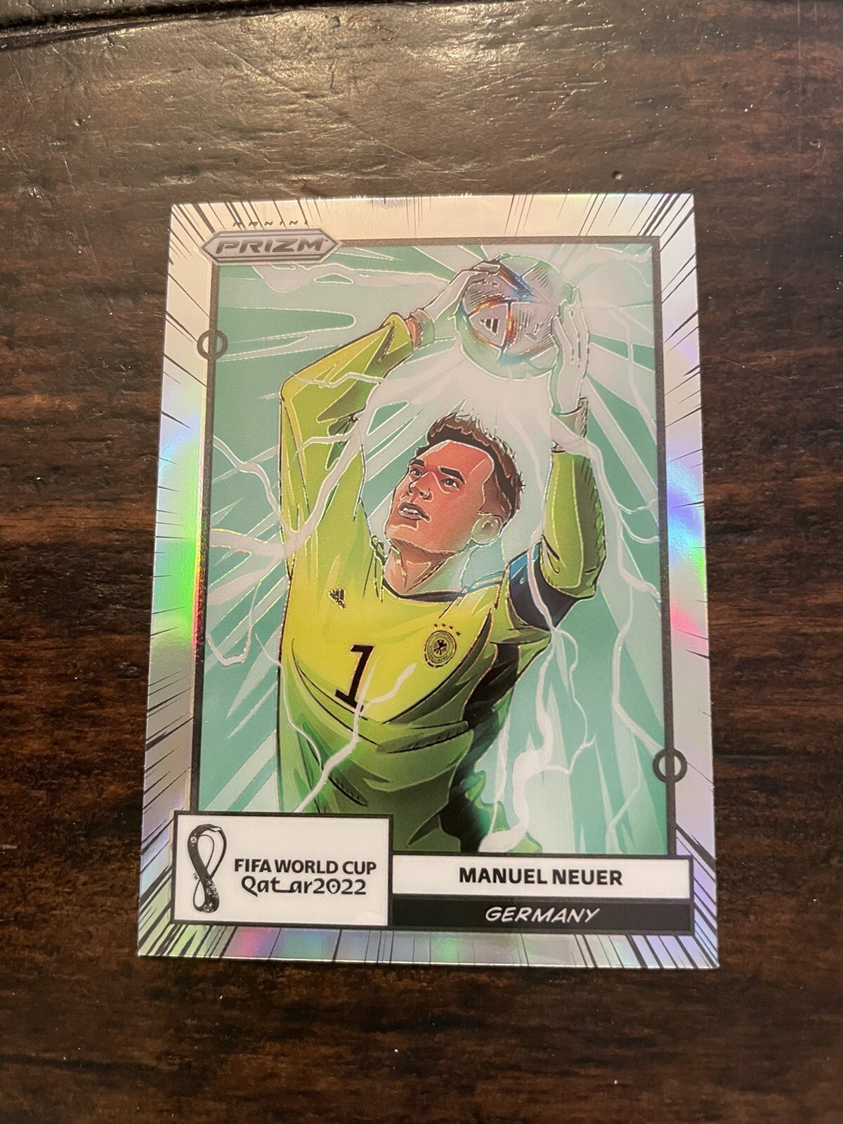 2022 Panini Prizm FIFA World Cup Qatar Manuel Neuer MANGA SILVER PRIZM #9