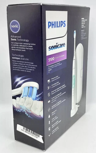 Philips Sonicare ProtectiveClean 5100 Sonic Electric Toothbrush White HX6857/11 - Picture 5 of 6