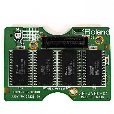 Roland SR-JV80-04 Vintage Synth Expansion Board JV XP XV Roland SR-JV80-04 Vintage Synth Expansion Board JV XP XV