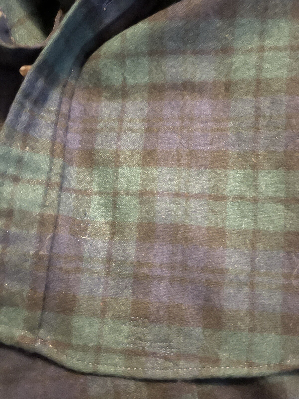 Authentic Men's Size L Pendleton Black Watch Tart… - image 11