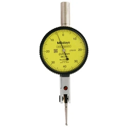 Mitutoyo 513-465-10E Dial Test Indicator Basic Standard Set 0.2 mm