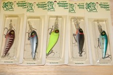 5 bass lures old harvey whopper stopper cranks assortment shadrak crankbaits
