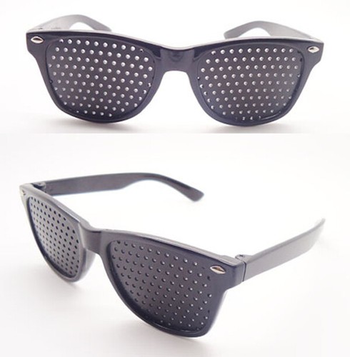 Eyewear Pinhole Glasses Training Eyesight Improvement Vision Care Exercise Eyes - Picture 3 of 6