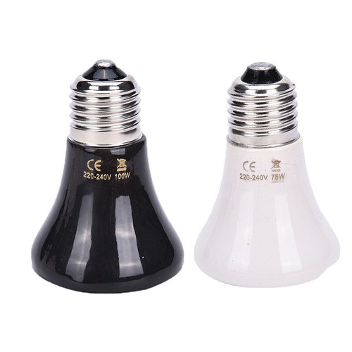 25-100W Ceramic Heat Emitter Brooder Infrared Lamp Bulb Reptile Pet Grow Heater - Bild 8 von 14