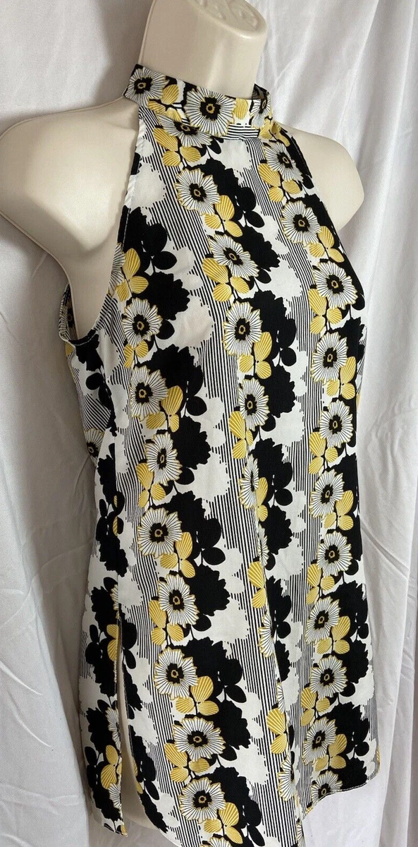 Miss selfridge yellow top hotsell