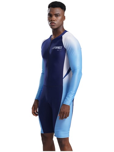 Costume da bagno uomo comprimibile canottaggio costume da bagno leggero skin - Foto 14 di 21
