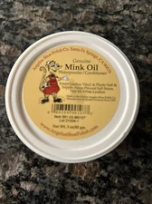 Angelus Genuine Mink Oil Waterproofer And Conditioner 3 oz for Leather