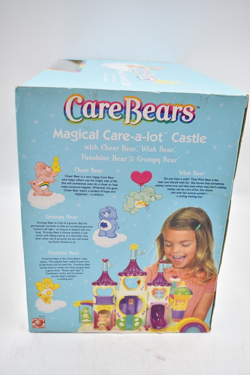 Care Bears Magical Care-a-lot Castle Playset 2003 Complete