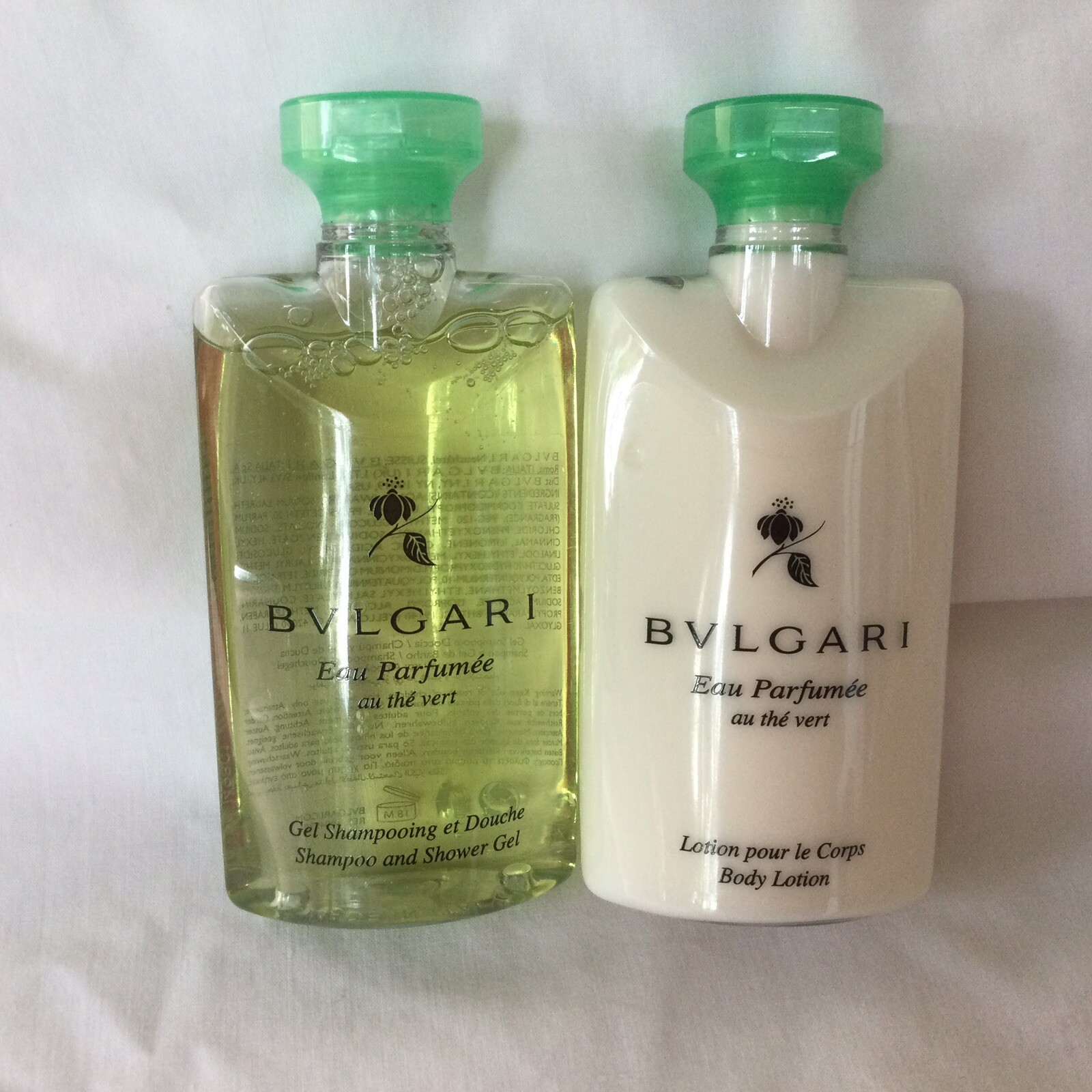 Bvlgari Shampoo/Shower Gel & Body Lotion Au The Vert Green Tea Eau