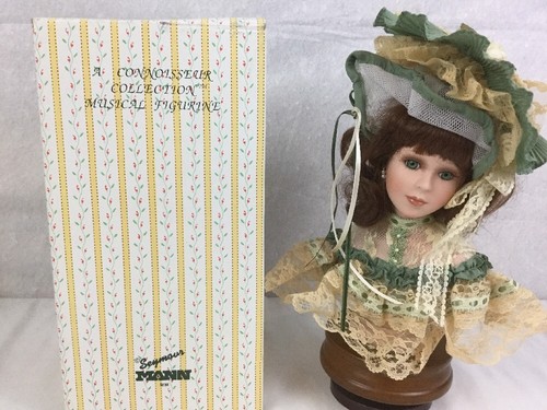 Seymour Mann Romantic Musical Porcelain Bust Figurine Connoisseur Collection
