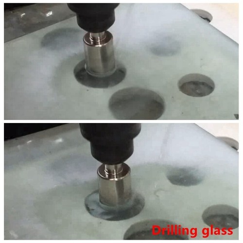 Sierra perforadora de vidrio recubierto de 3 piezas de brocas de diamante de 5/8" pulgadas 16 mm para baldosas de piedra - Imagen 11 de 13