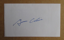 GENE CLINES SIGNED AUTOGRAPH 3X5 INDEX CARD 1971 WORLD SERIES CHAMPION PIRATES