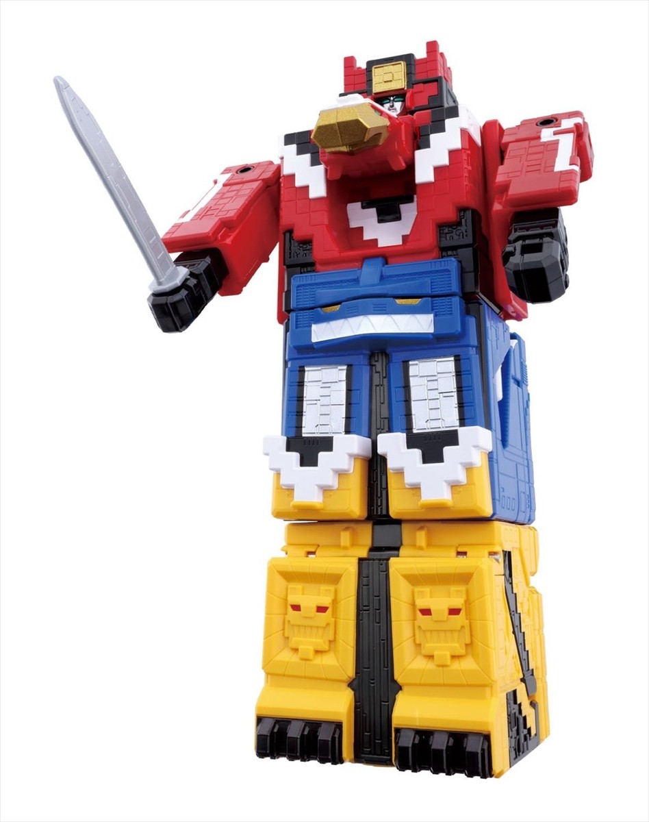 Bandai Doubutsu Sentai Zyuohger Zyuoh Cube 1 2 3 Gattai DX