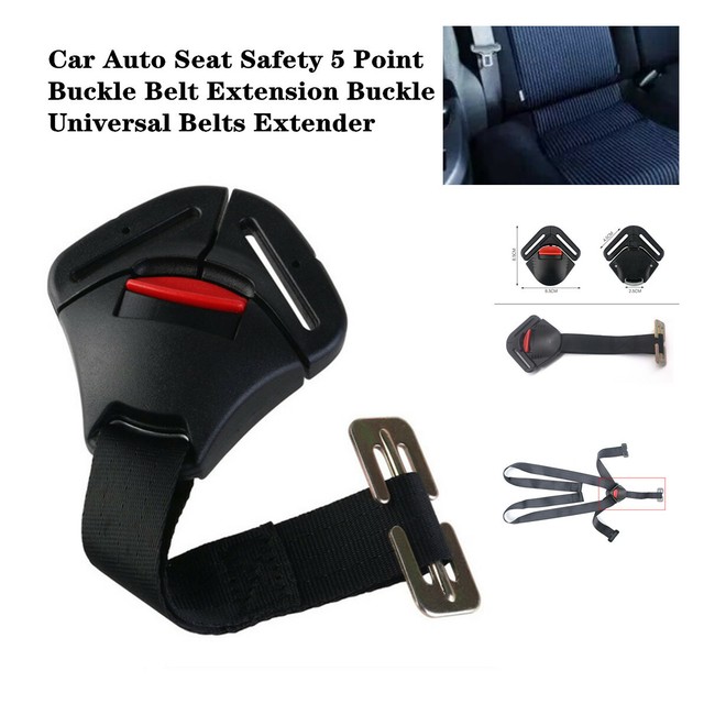 Car Seat Safety 5Point Buckle Belt Extension Belts Extender For ISOFIX
