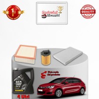 Inspektionskit Filter Und ÖL Citroen C4 II 1.6 Bluehdi 73KW 99CV 2016->